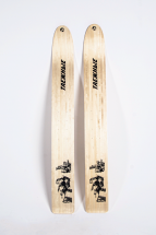 Лыжи Таёжные, полнокамусные, дерево, длина 150, ширина 20 см