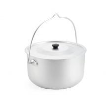 Котелок костровой СЛЕДОПЫТ цилиндрический 3 л, алюминий