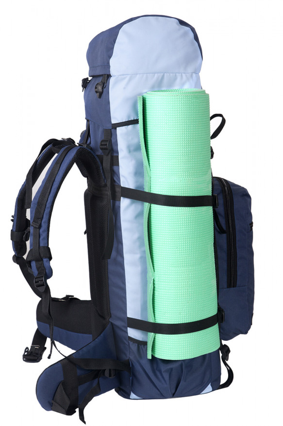 Рюкзак туристический Оптимал 2 серо-красный, 120 л, ТАЙФ