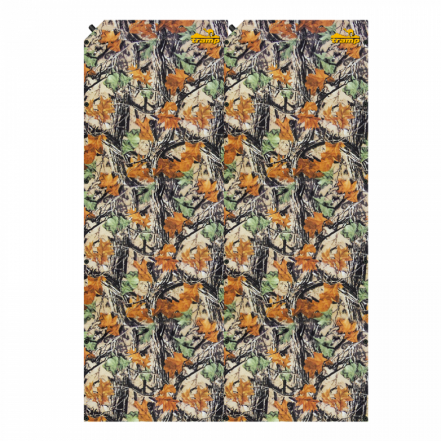 Коврик самонадувающийся TRI-007 Tramp, камуфляж, 185x66x5 см