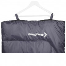 Спальный мешок Oxygen +8С зелёный, правый King Camp