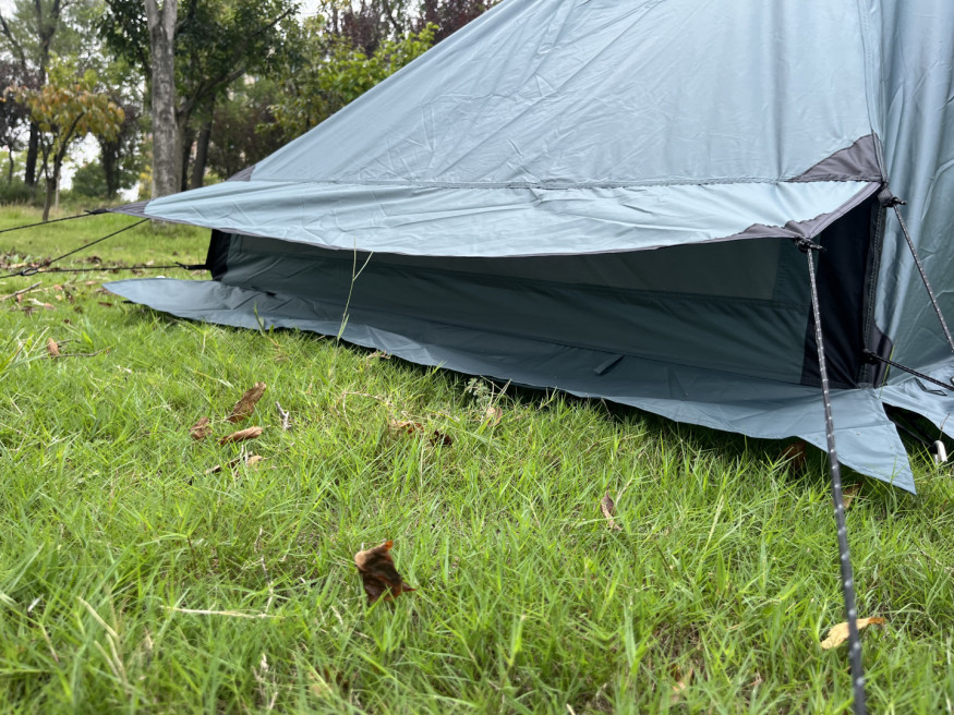 Палатка TALBERG Norga 3, двухместная, с выходом под трубу, зеленый цвет