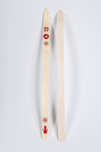 Лыжи Малыш, прогулочные детские 100 см, дерево