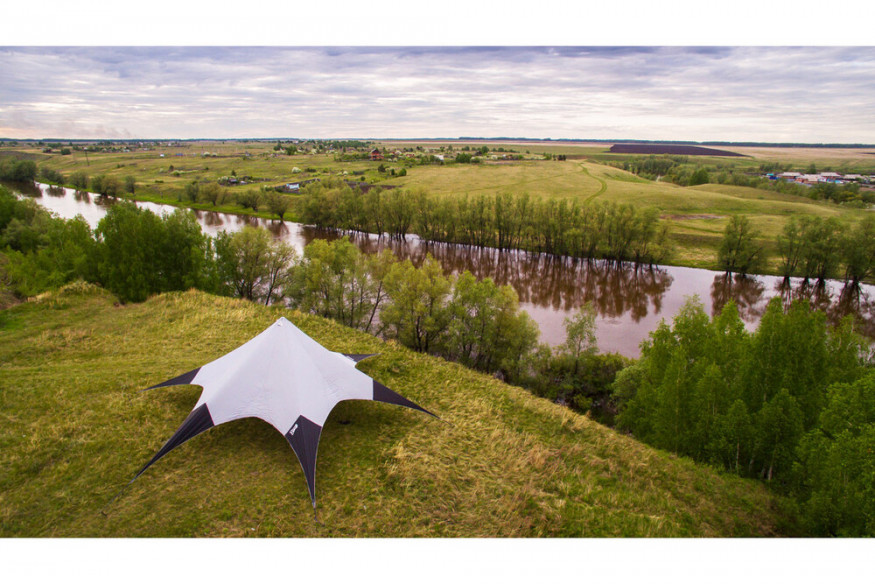 Тент ЗВЕЗДА, вольный ветер