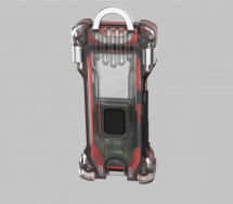 Наключный фонарь Armytek Zippy (Red Ruby)