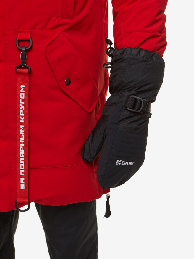 Рукавицы утепленные &amp;quot;BRUTAL POLE&amp;quot;, цвет черный, Bask