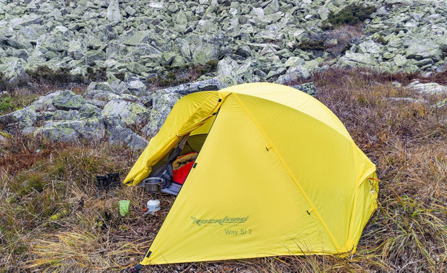 Палатка RockLand Way 2-местная Si Alu