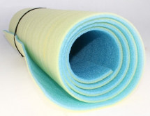 Коврик туристический двухслойный 180 х 60 х 1 см (ПРОЛАЙН)